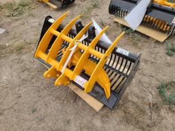 2024 Unused Miva Excavator 800mm Bucket, Rake and Ripper Attachments (3 Pcs.)