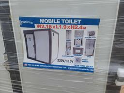 2024 Unused Bastone 220V/110V Portable Mobile Toilet with Sink