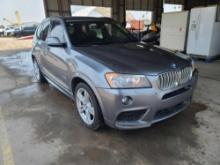 2014 BMW X3 Multipurpose Vehicle (MPV), VIN # 5UXWX9C5XE0D27404