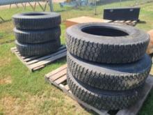 (6) GoodYear Tires 245/75R225 134/132L on Pallets