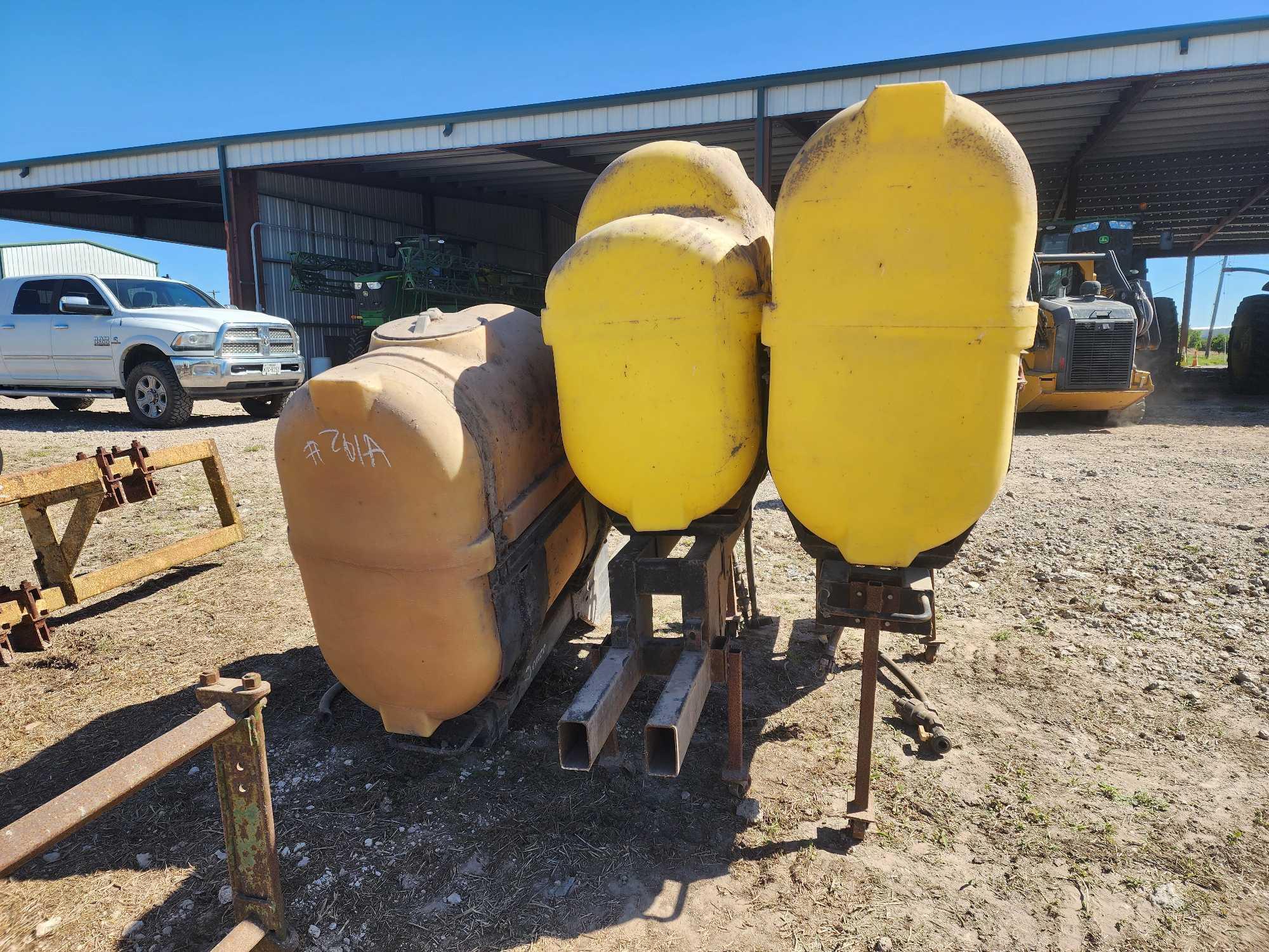 (3) 200 Gallon Demco...Saddle Tanks