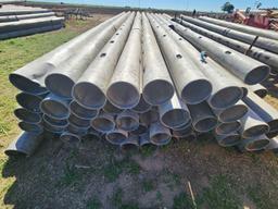 Group of Aluminum Irrigation Pipes...
