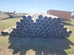 Group of Aluminum Irrigation Pipes