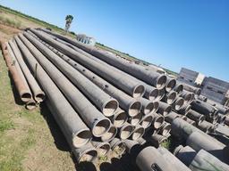 Group of Aluminum Irrigation Pipes