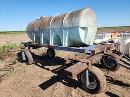 Duo-Lift Fertilizer Trailer,...1000 Gallon Poly Tank