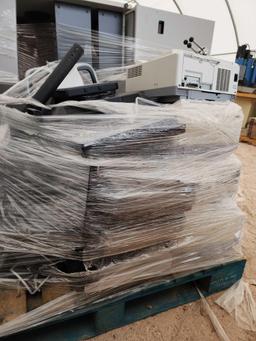 Group of Assorted Printers, Monitors, Misc. Items on 2 Pallets