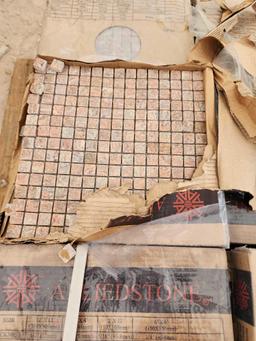 Pallet of AlliedStone Copper Mosaic Tiles