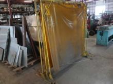 Yellow PVC Welding Curtain