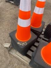 2024 Unused Greatbear Traffic Safety Highway Cones (50 in Lot)