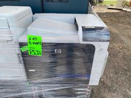 Group of HP Printers, Group of Catalyst 6500-E Series on 2 Pallets