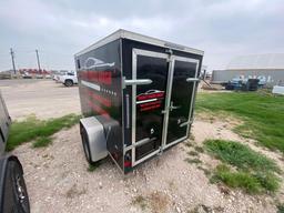 2023 Black Enclosed Trailer, VIN# 53FBE0819PF078145