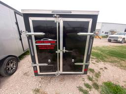 2023 Black Enclosed Trailer, VIN# 53FBE0819PF078145