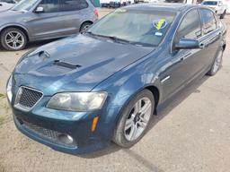 2009 Pontiac G8 Passenger Car, VIN # 6G2ER57709L170776