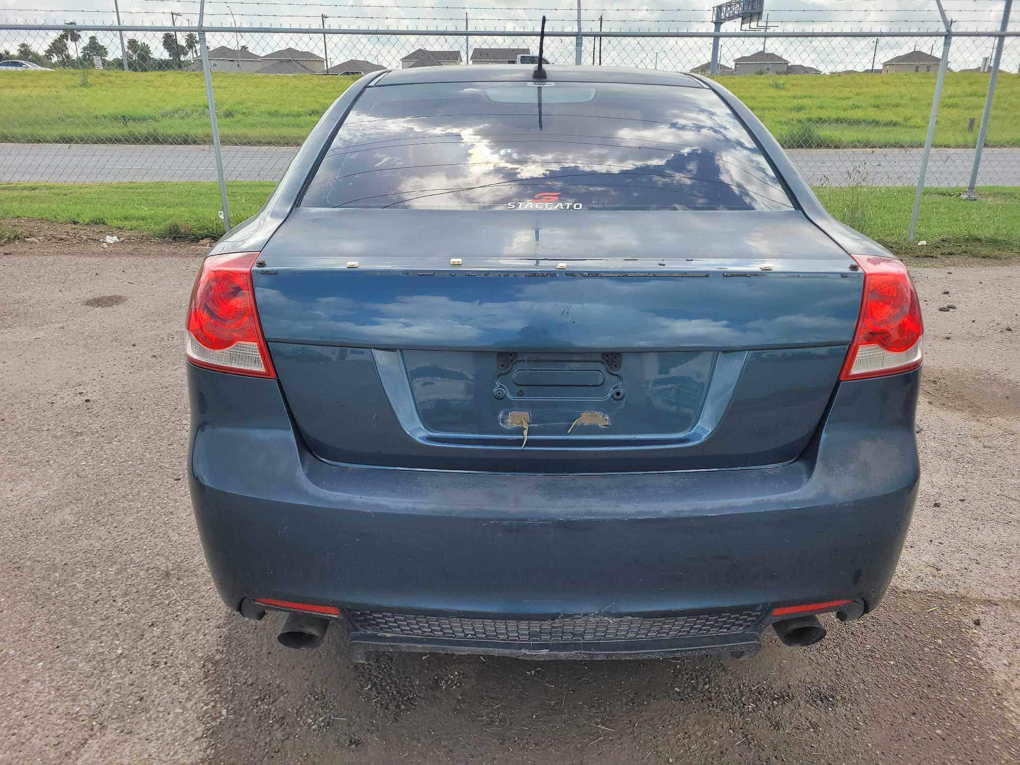 2009 Pontiac G8 Passenger Car, VIN # 6G2ER57709L170776
