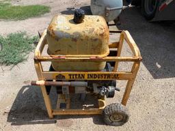 Titan Industrial Generator, Model: TG-6250, Srl# 17827