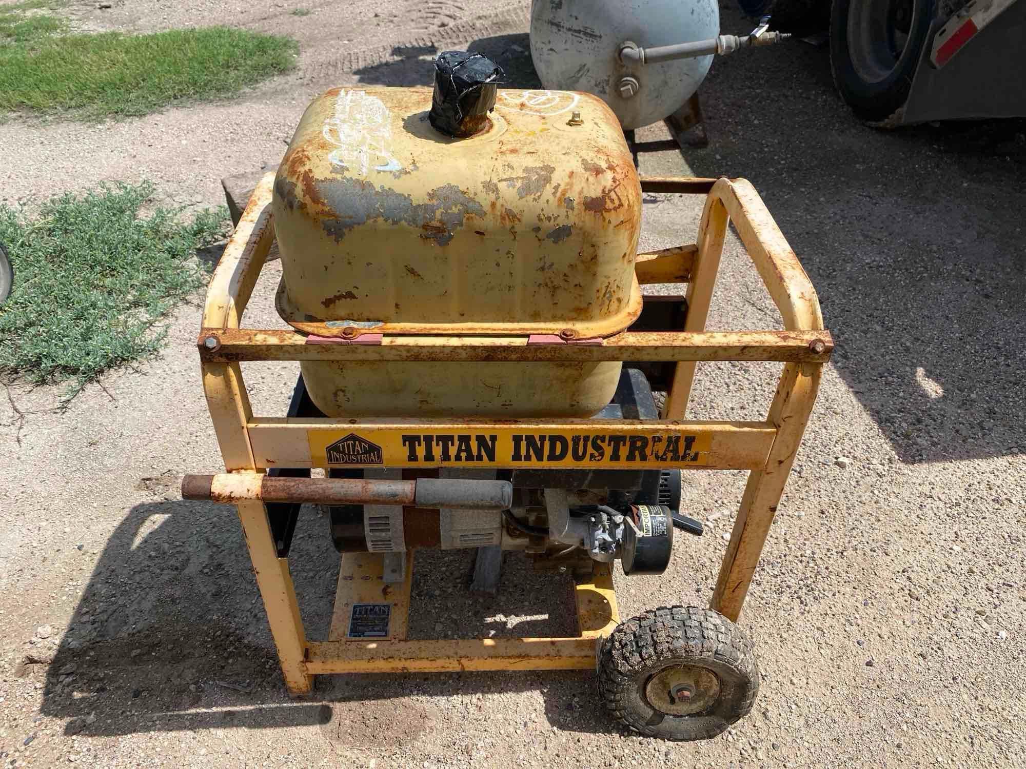 Titan Industrial Generator, Model: TG-6250, Srl# 17827