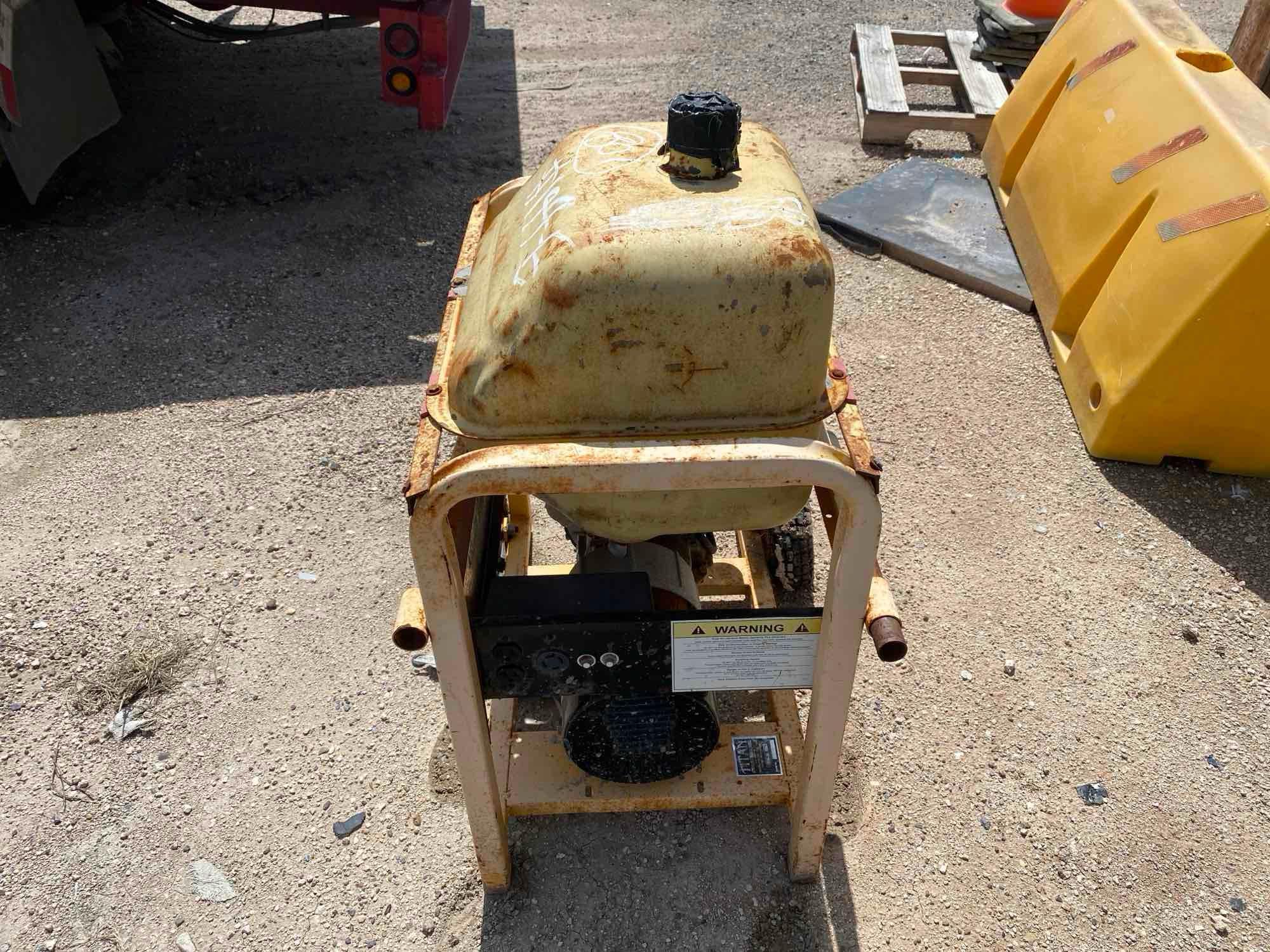 Titan Industrial Generator, Model: TG-6250, Srl# 17827