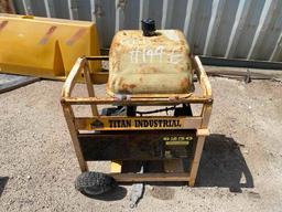 Titan Industrial Generator, Model: TG-6250, Srl# 17827