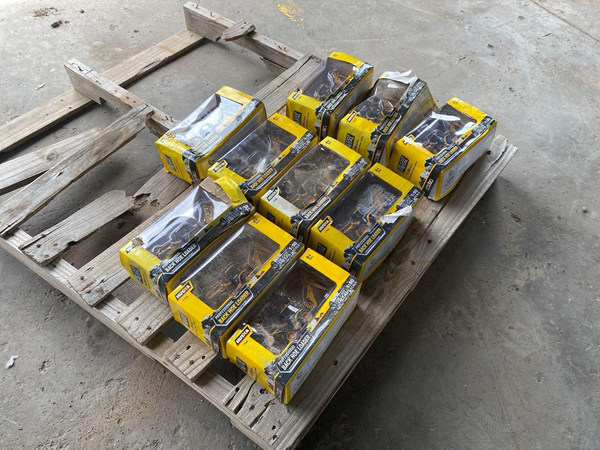 2024 Unused Model 1704 Alloy Forklift Model Toys (TOTAL QTY 10)