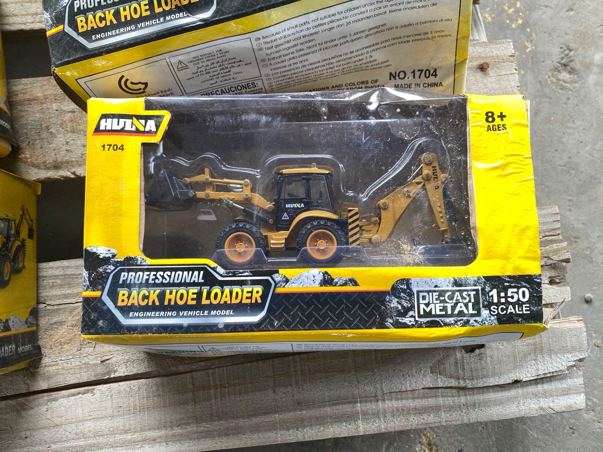 2024 Unused Model 1704 Alloy Forklift Model Toys (TOTAL QTY 10)