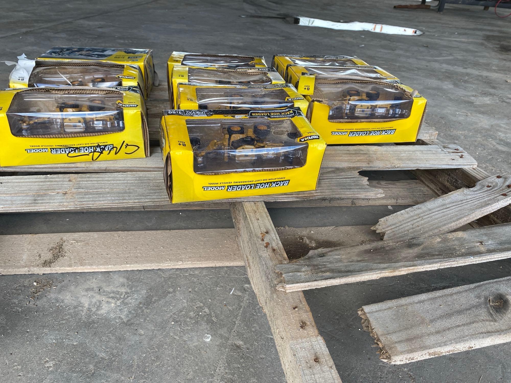 2024 Unused Model 1704 Alloy Forklift Model Toys (TOTAL QTY 10)