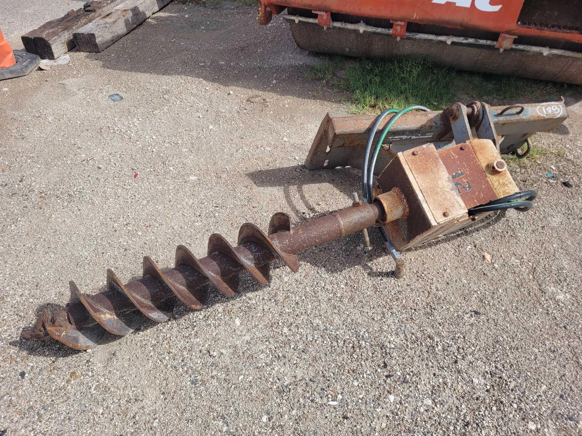 Bobcat Auger Attachment