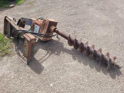 Bobcat Auger Attachment
