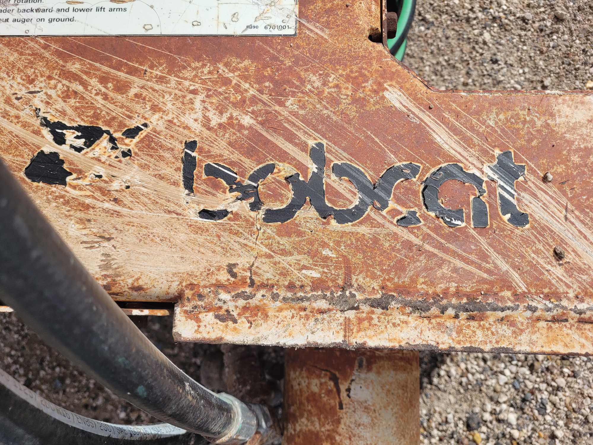 Bobcat Auger Attachment