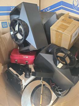 (1) Pallet w/ Microscope, To-Go Lunch Boxes, Pair of Sony Desktop Speakers, Children's Toys, Misc. I