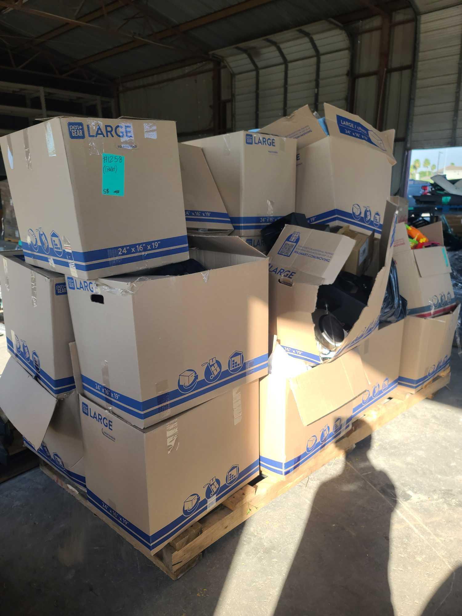 (1) Pallet w/ Microscope, To-Go Lunch Boxes, Pair of Sony Desktop Speakers, Children's Toys, Misc. I