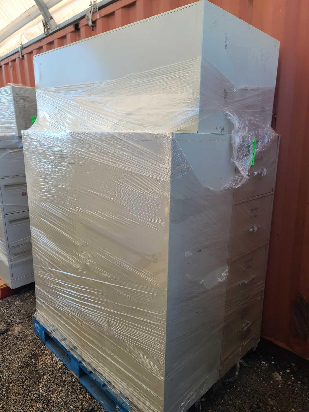 (1) Pallet w/ File Cabinets