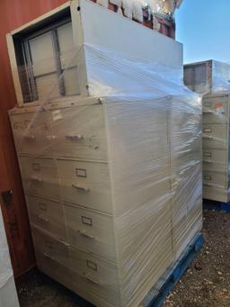 (1) Pallet w/ File Cabinets