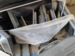 (2) Pallets w/ Canon ImageProf Large Fortmat Printer, Desktop Monitors, Printers, etc.