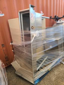 (1) Pallet w/ (2) Stainless/S Commercial Sinks, (1) File Cabinet