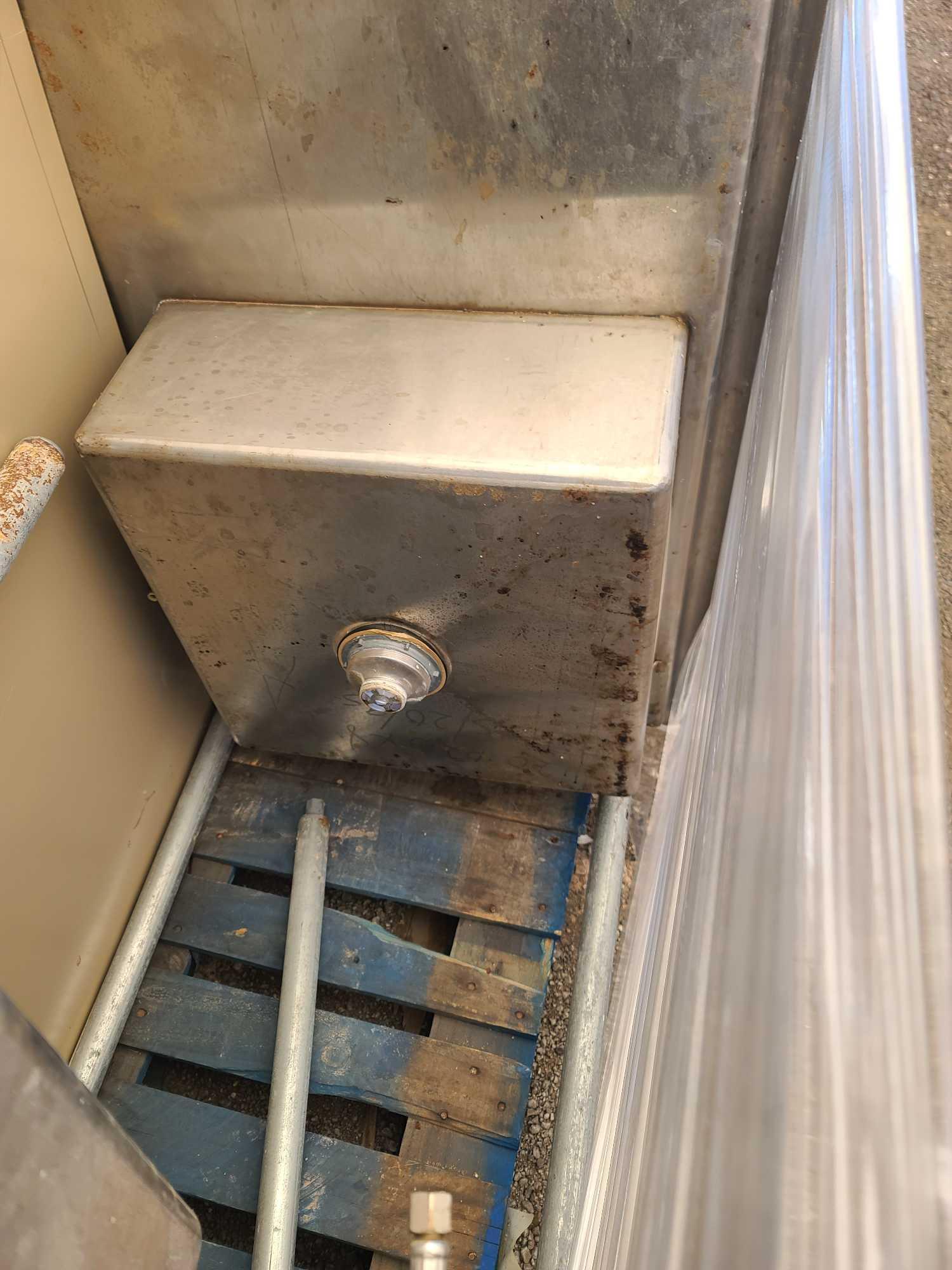 (1) Pallet w/ (2) Stainless/S Commercial Sinks, (1) File Cabinet