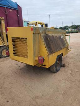Trailer Mounted Air Compressor *RECEIPT SERVES AS BILL OF SALE