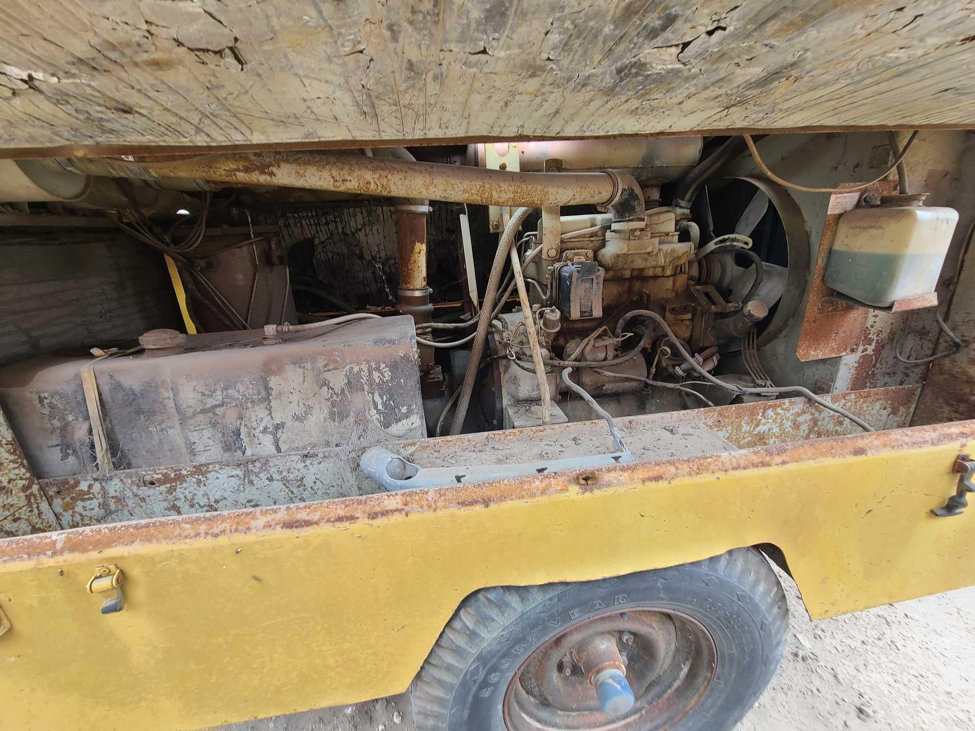 Trailer Mounted Air Compressor *RECEIPT SERVES AS BILL OF SALE