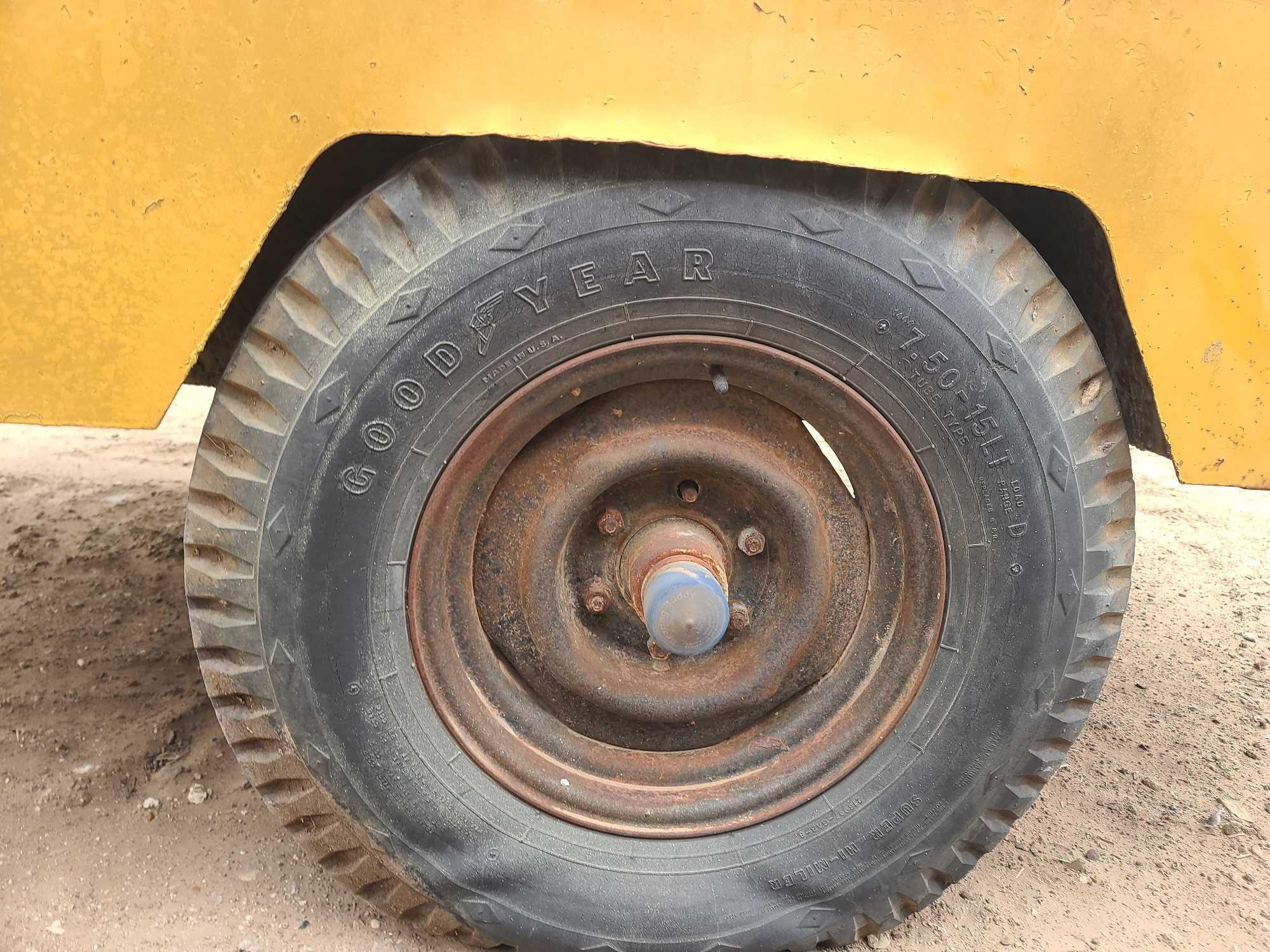 Trailer Mounted Air Compressor *RECEIPT SERVES AS BILL OF SALE