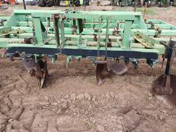 Double 4x7 Tool Bar w/ Shanks and Disc Coulters