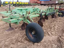 Double 4x7 Tool Bar w/ Shanks and Disc Coulters