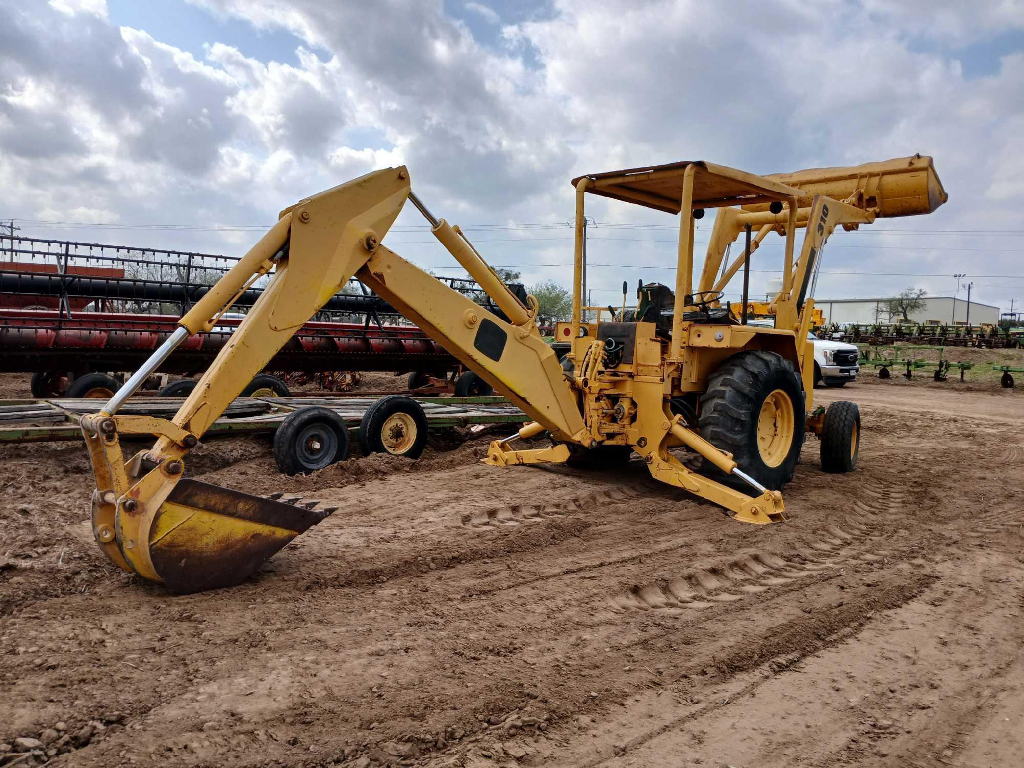 John Deere 310 Backhoe Loader, Srl.#286622T, *RECEIPT SERVES AS BILL OF SALE