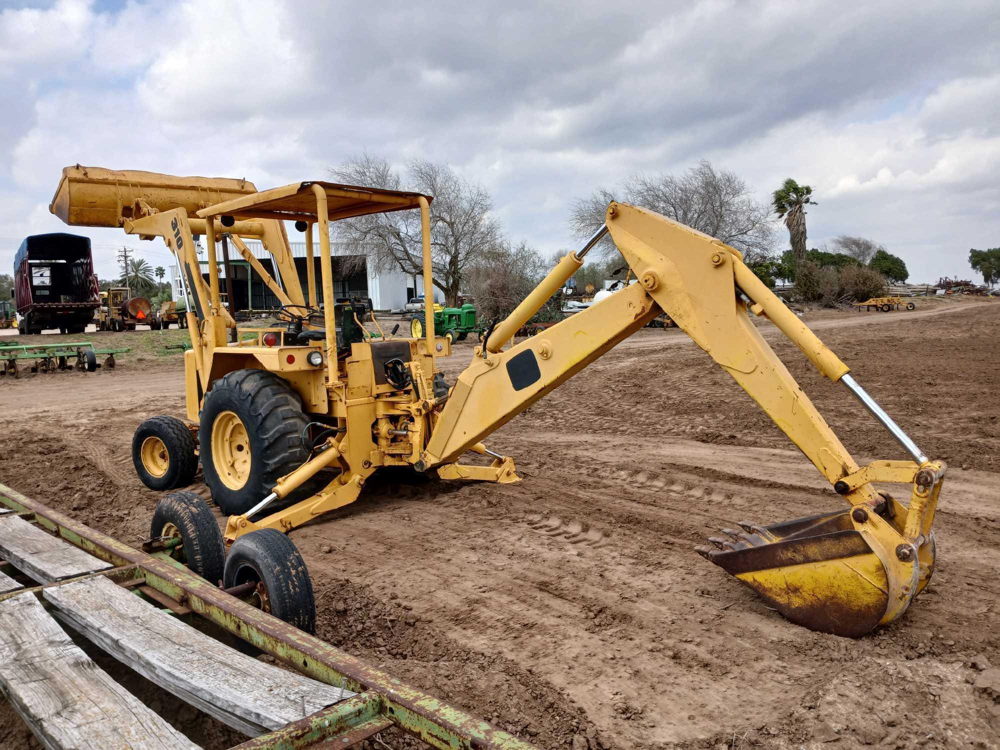 John Deere 310 Backhoe Loader, Srl.#286622T, *RECEIPT SERVES AS BILL OF SALE