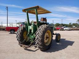 1973 John Deere 4020 Tractor, *RECEIPT SERVES AS BILL OF SALE