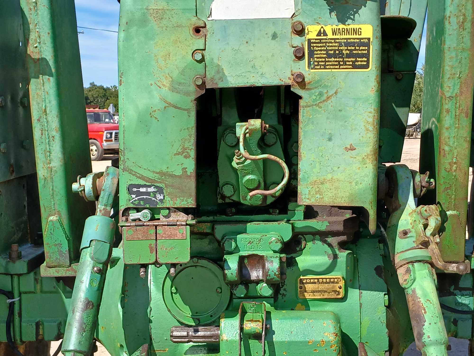 1973 John Deere 4020 Tractor, *RECEIPT SERVES AS BILL OF SALE