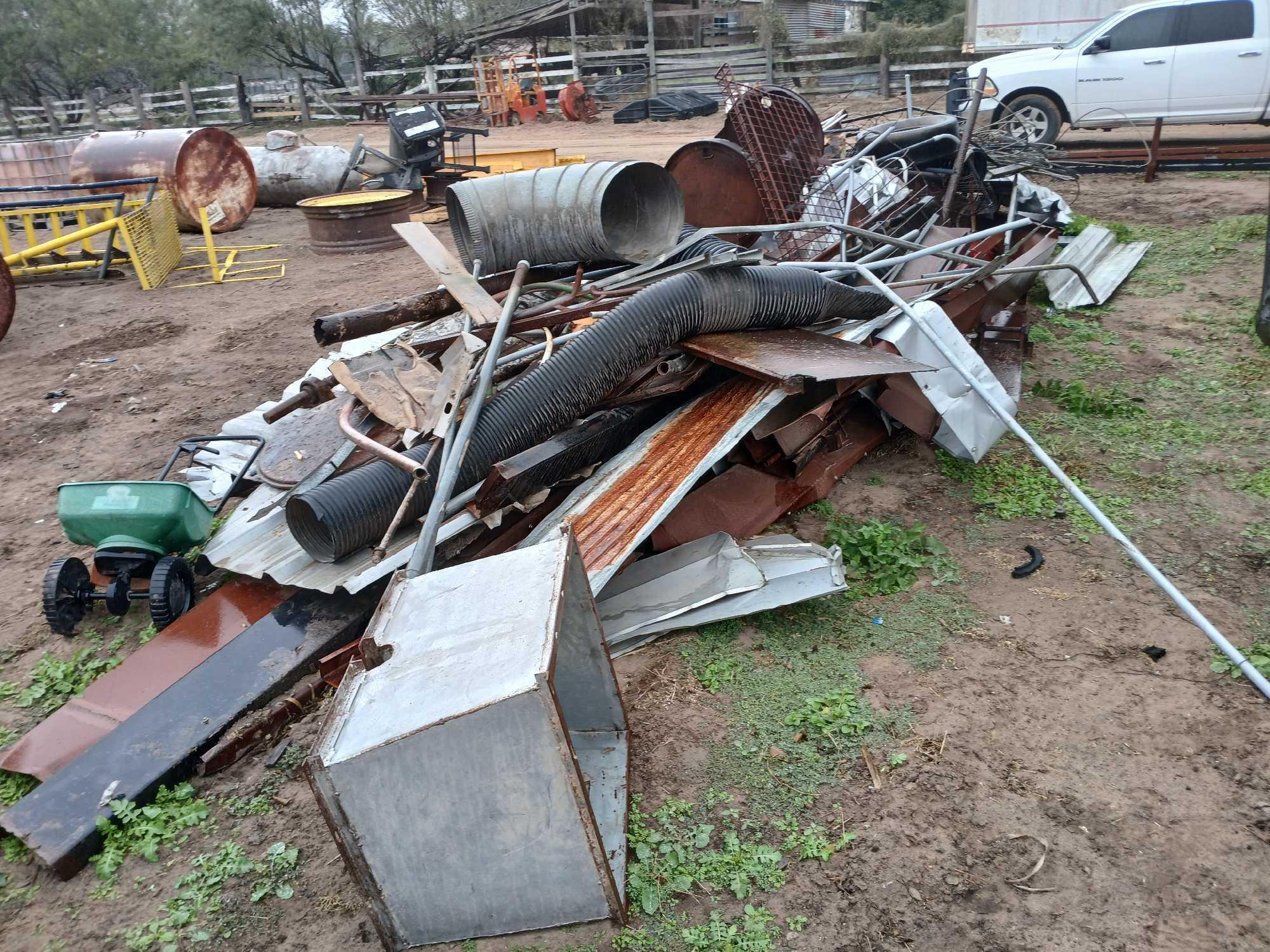 Group of Scrap Metal