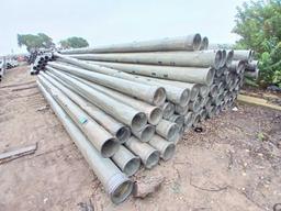 Group of Irrigation 10 in. Pipes (Apprx. 79 +/-)