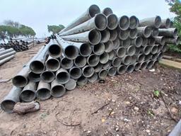 Group of Irrigation 10 in. Pipes (Apprx. 79 +/-)