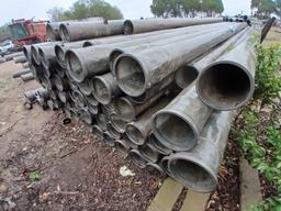 Group of Irrigation 10 in. Pipes (Apprx. 79 +/-)