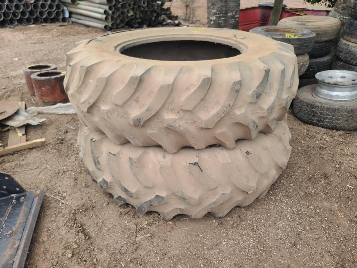 (2) Tractor Tires, Size 18.4-34