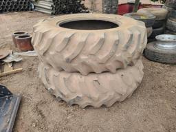 (2) Tractor Tires, Size 18.4-34